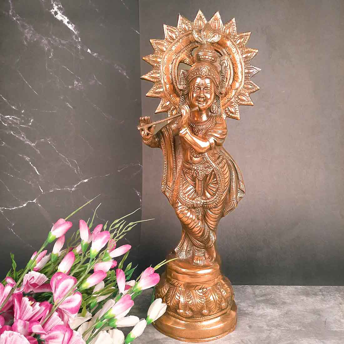 Krishna Bhagwan Murti- Apkamart #size_22 Inch
