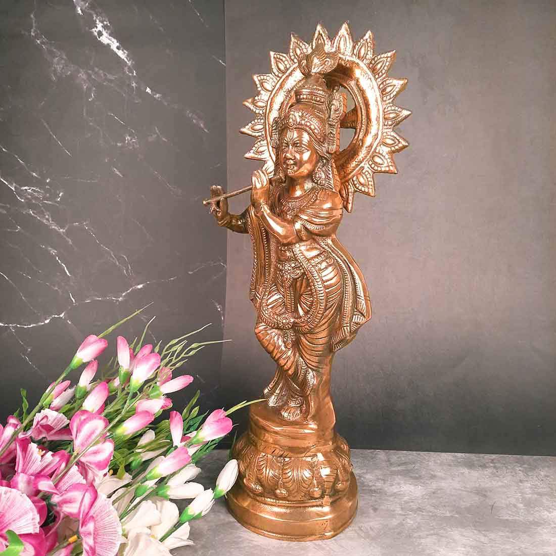 Krishna Bhagwan Murti- Apkamart #size_22 Inch