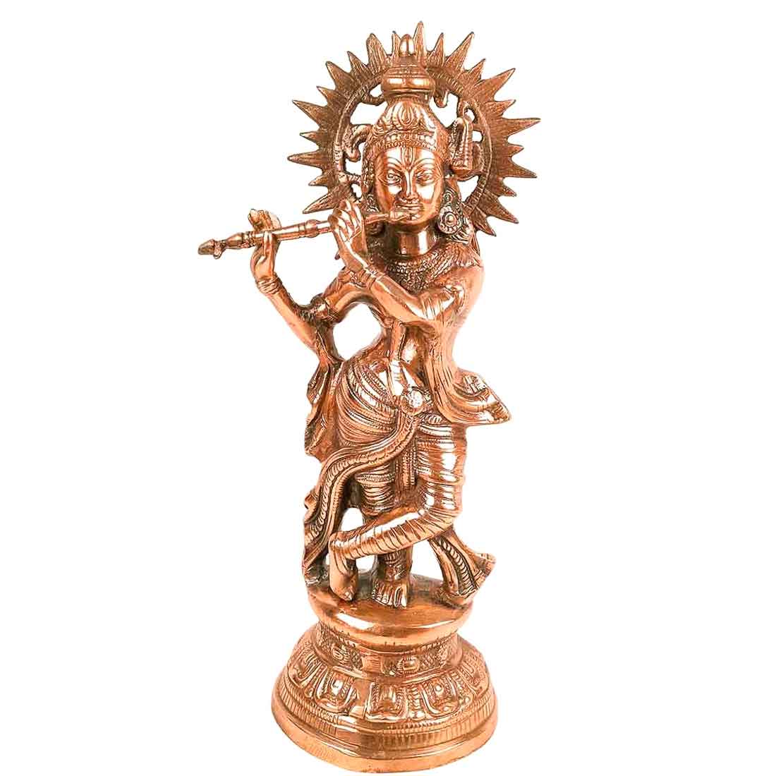 Lord Krishna Statue - for Spiritual Decor and Gifts - 22 Inch - Apkamart