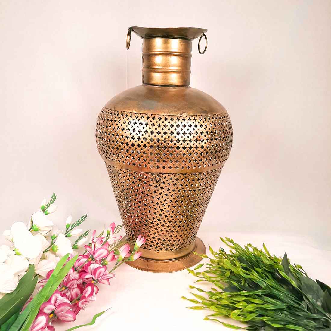 Vase with LED Lights | LED Lamp Showpiece - for Living Room & Gifts - 23 Inch