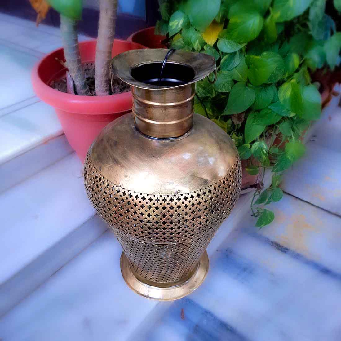 Vase with LED Lights | LED Lamp Showpiece - for Living Room & Gifts - 23 Inch