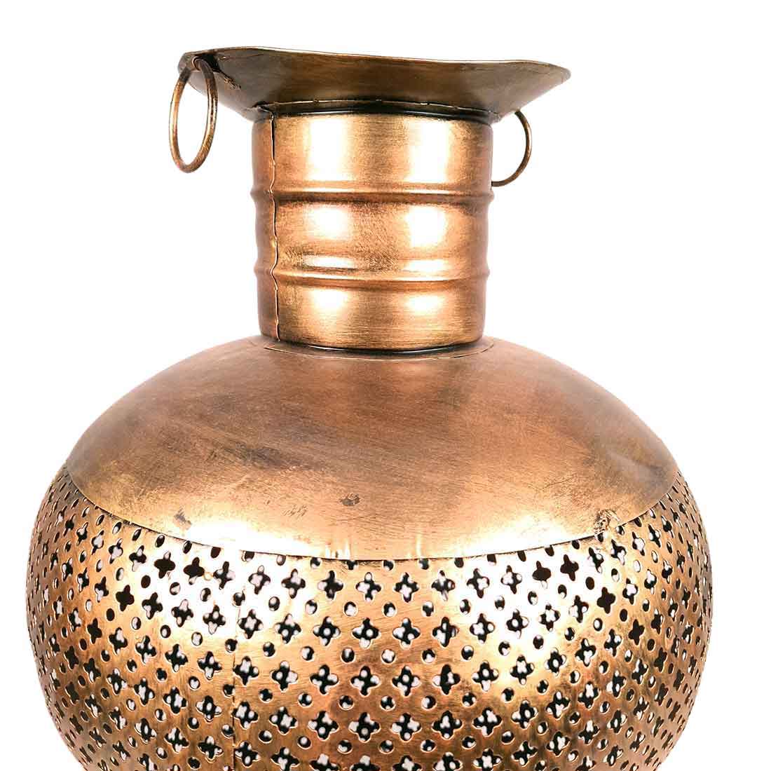 Vase with LED Lights | LED Lamp Showpiece - for Living Room & Gifts - 23 Inch