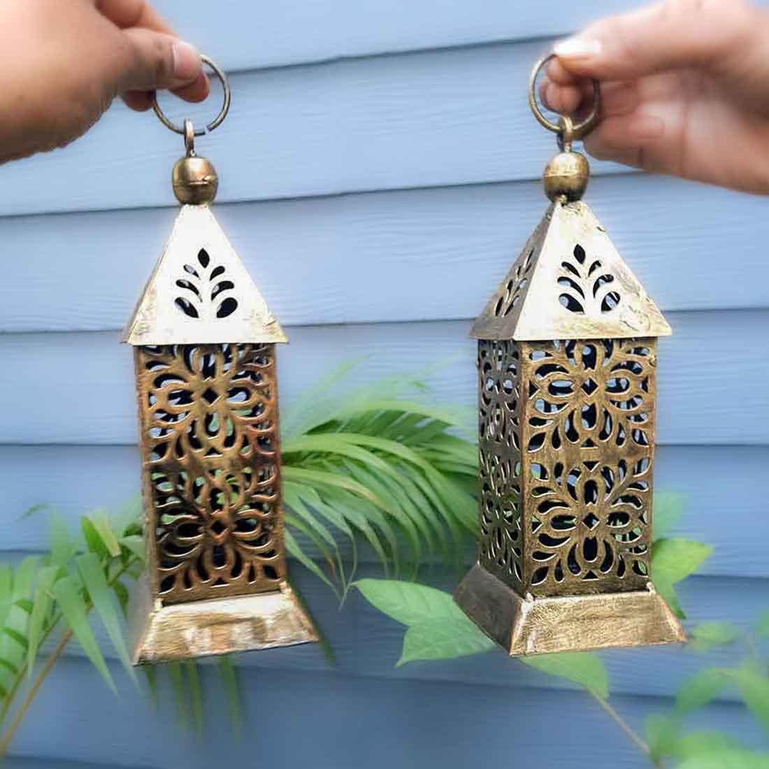 Lantern Tea Light Holder -Apkamart