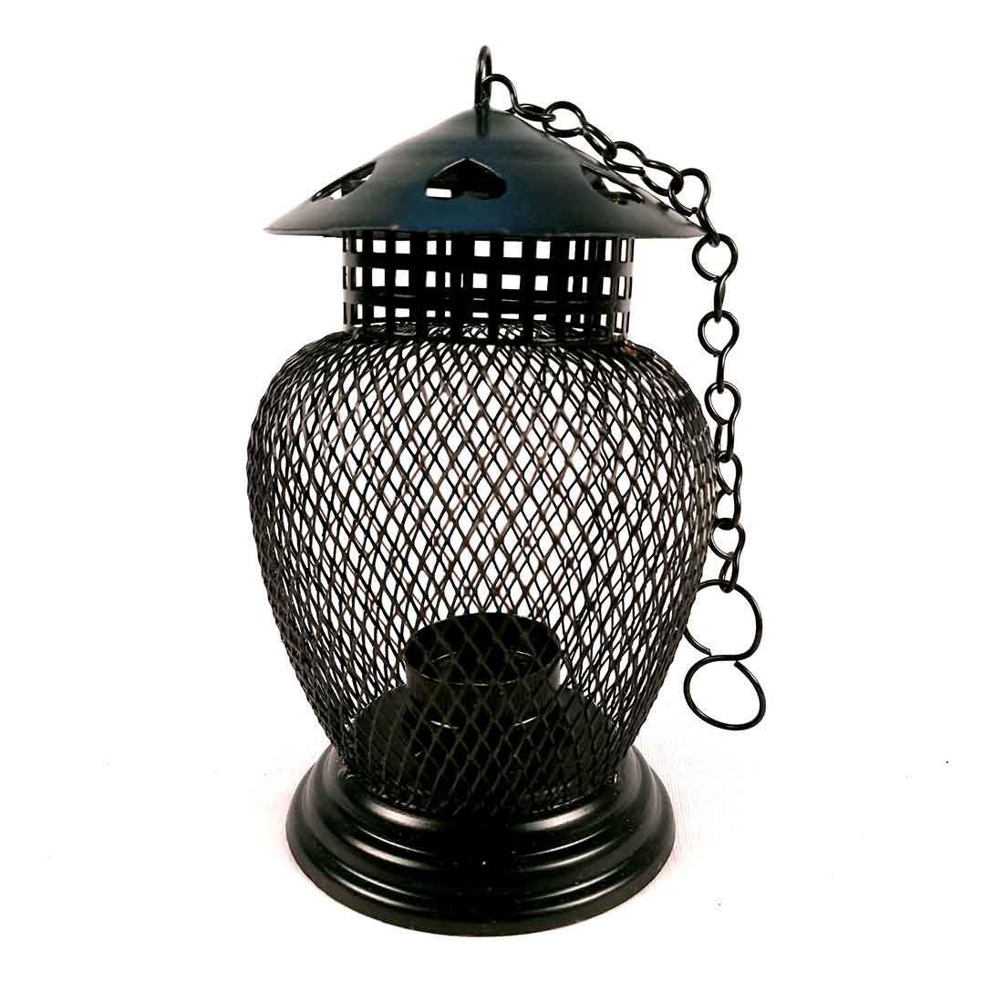 TeaLight Holder Hanging | Candle Holders Stand Wall Mount | Tea Light Candle Stands - Metal - For Home, Table, Living Room, Dining room, Bedroom Decor | For Festival Decoration & Gifts -Set of 2