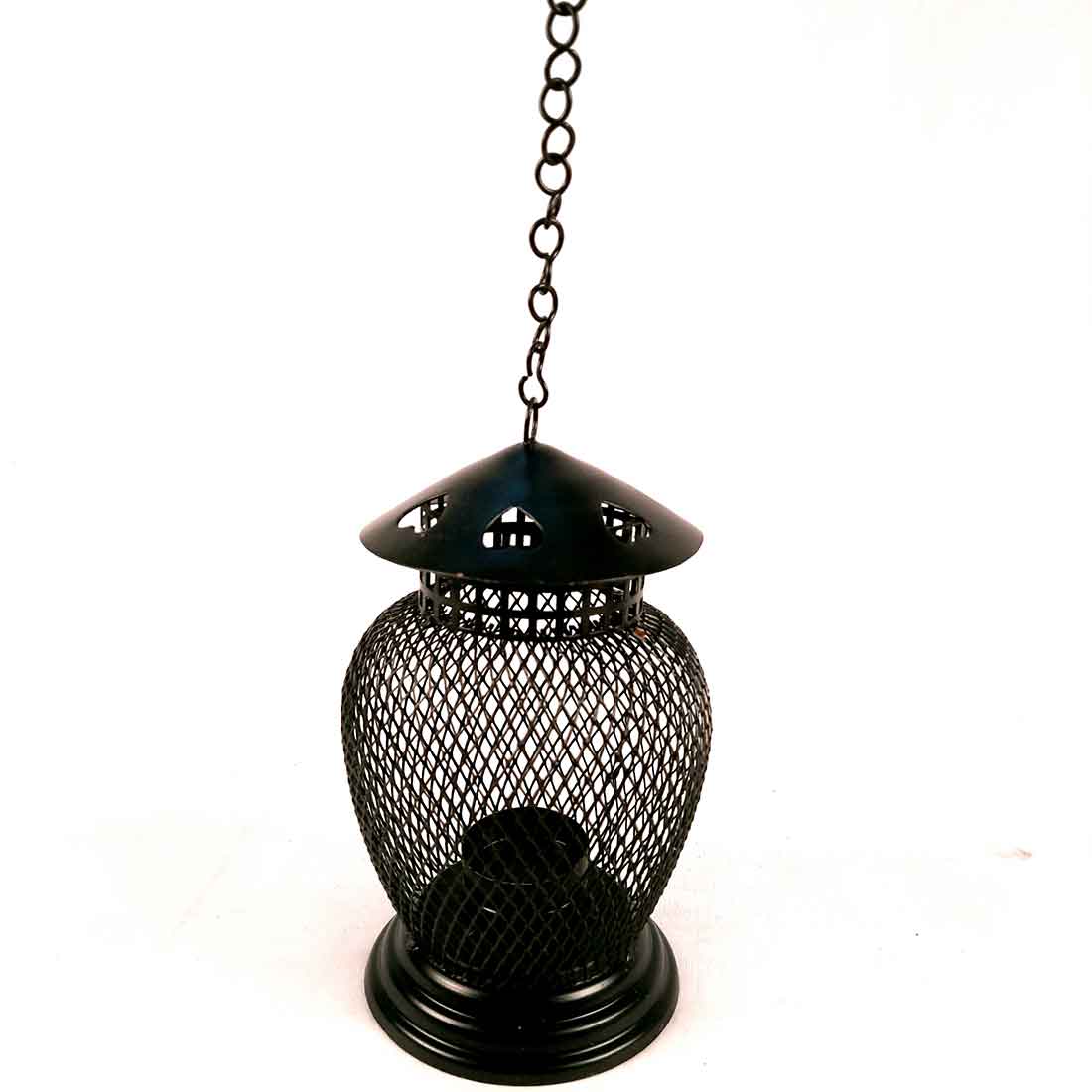 TeaLight Holder Hanging | Candle Holders Stand Wall Mount | Tea Light Candle Stands - Metal - For Home, Table, Living Room, Dining room, Bedroom Decor | For Festival Decoration & Gifts -Set of 2