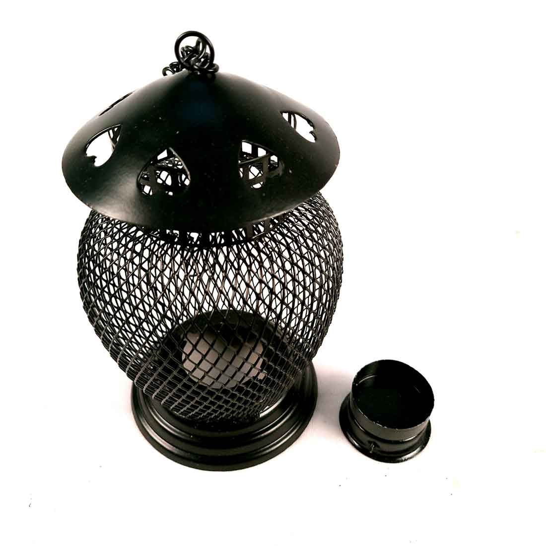 TeaLight Holder Hanging | Candle Holders Stand Wall Mount | Tea Light Candle Stands - Metal - For Home, Table, Living Room, Dining room, Bedroom Decor | For Festival Decoration & Gifts -Set of 2