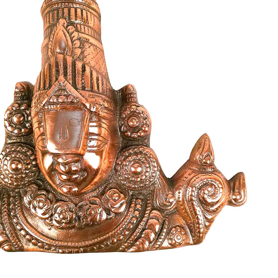 Sri Balaji Wall Hanging Idol | Venkateswara Swami Wall Statue | Tirupati Balaji Wall Hanging Murti | Religious & Spiritual Sculpture - for Gift, Home, Living Room, Office, Puja Room Decoration - 12 Inch