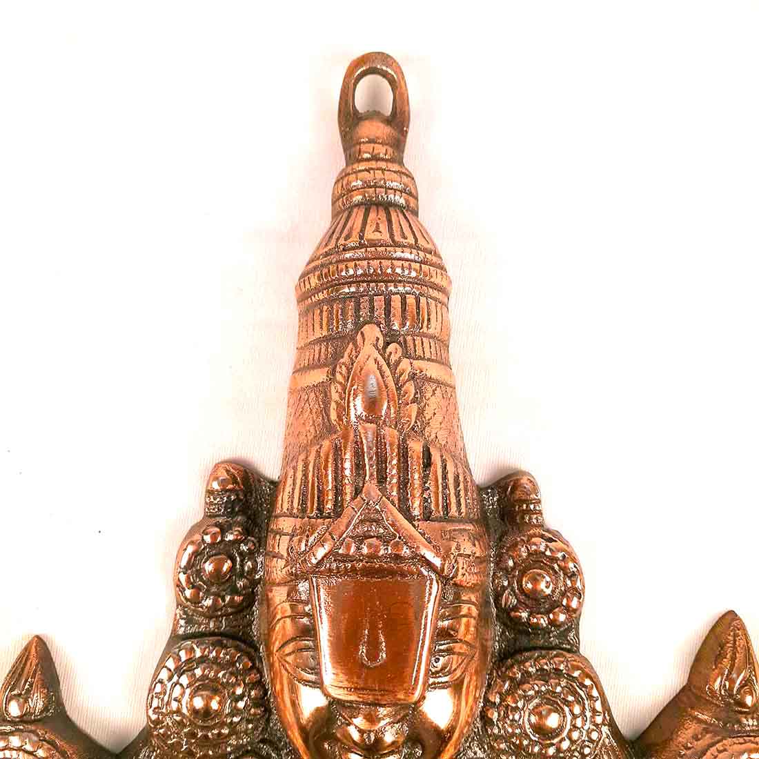 Sri Balaji Wall Hanging Idol | Venkateswara Swami Wall Statue | Tirupati Balaji Wall Hanging Murti | Religious & Spiritual Sculpture - for Gift, Home, Living Room, Office, Puja Room Decoration - 12 Inch