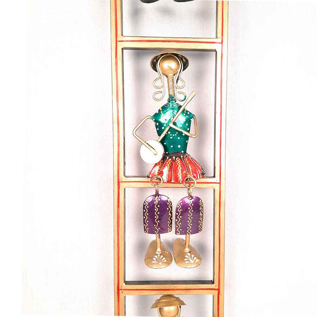 Wall Hanging Musicians for Living Room | Metal Wall Decor - For Home, Office, Hallway & Gifts -36 Inch