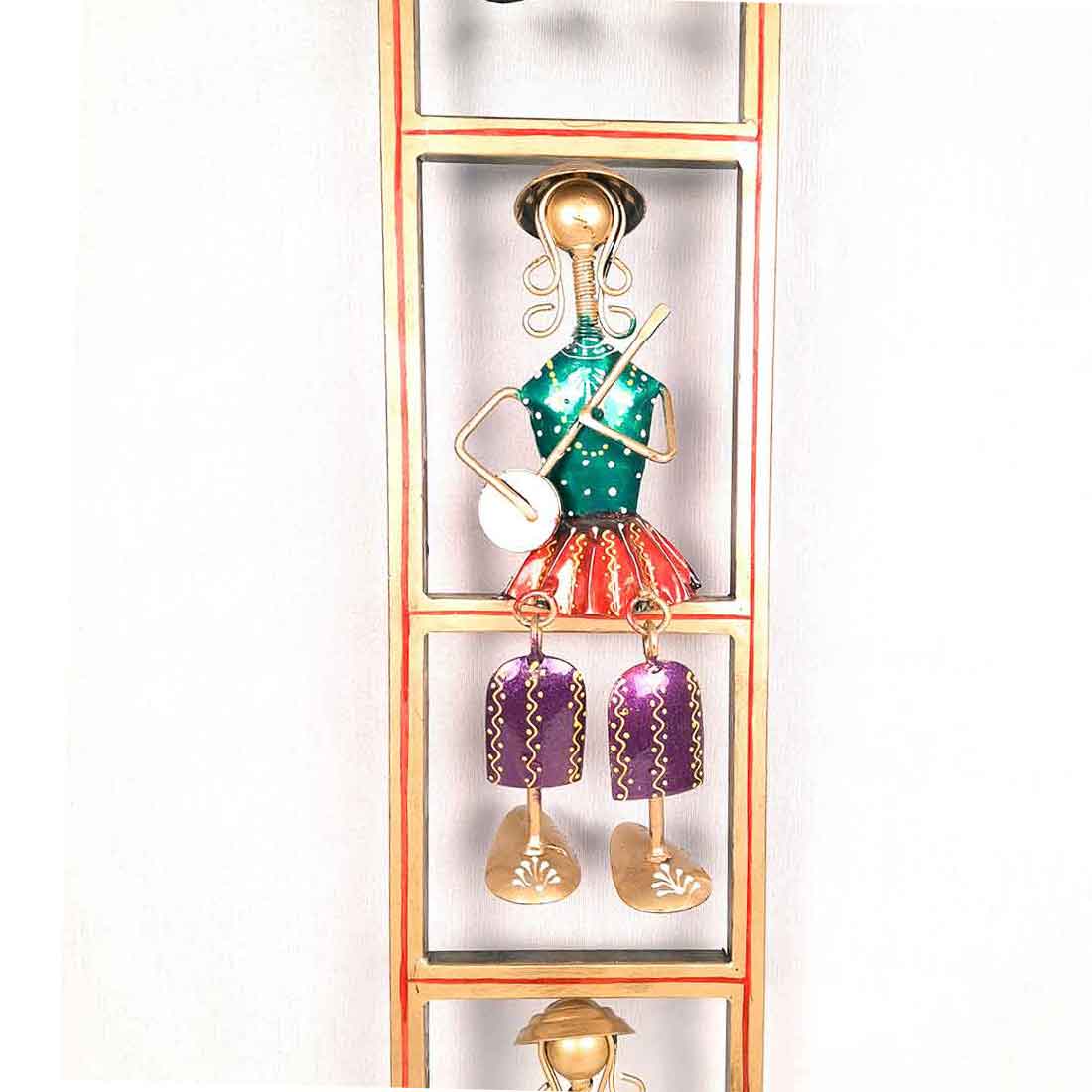 Wall Hanging Musicians for Living Room | Metal Wall Decor - For Home, Office, Hallway & Gifts -36 Inch