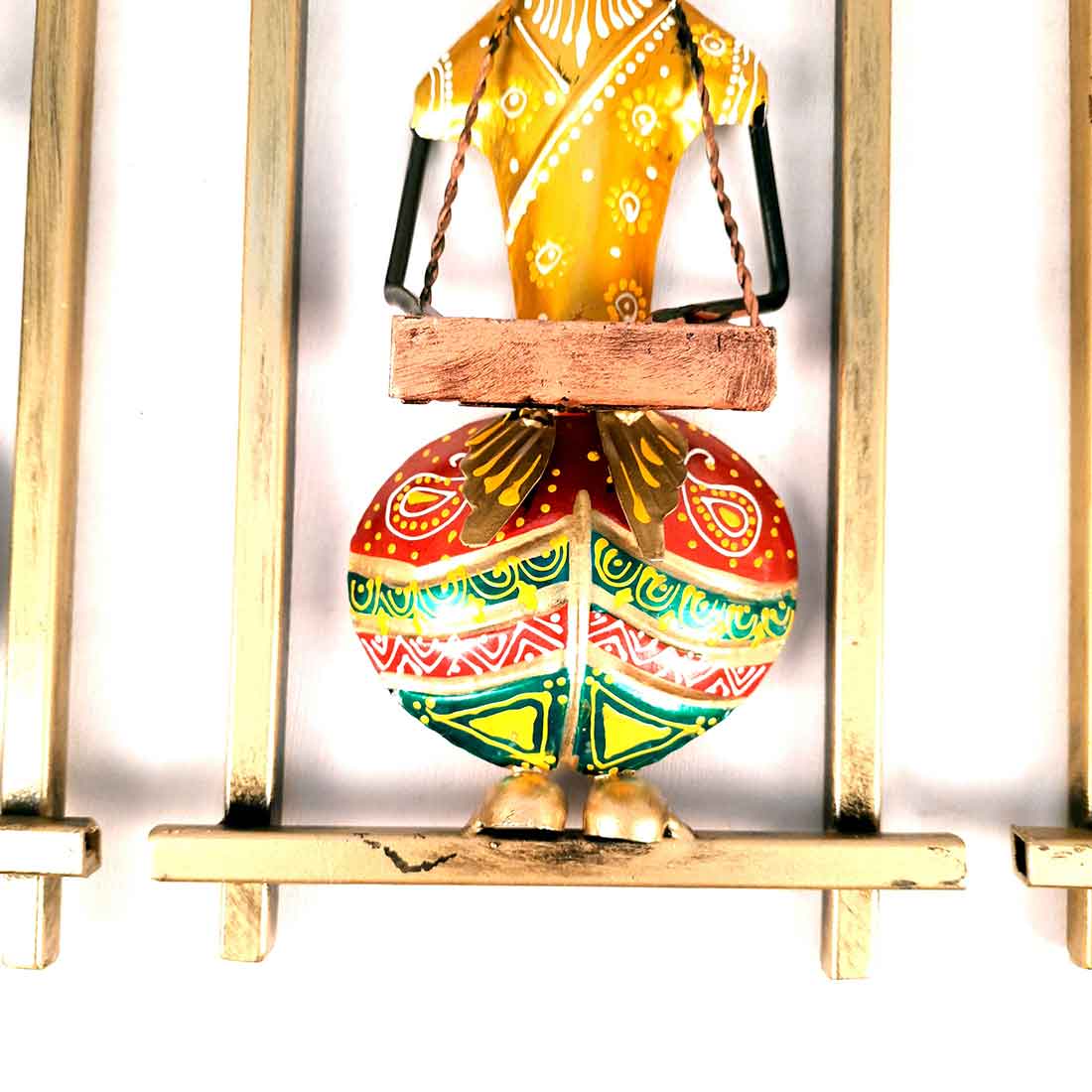 Musicians Wall Hanging - For Living Room Interior Decoration - Set of 3 - 14 Inch