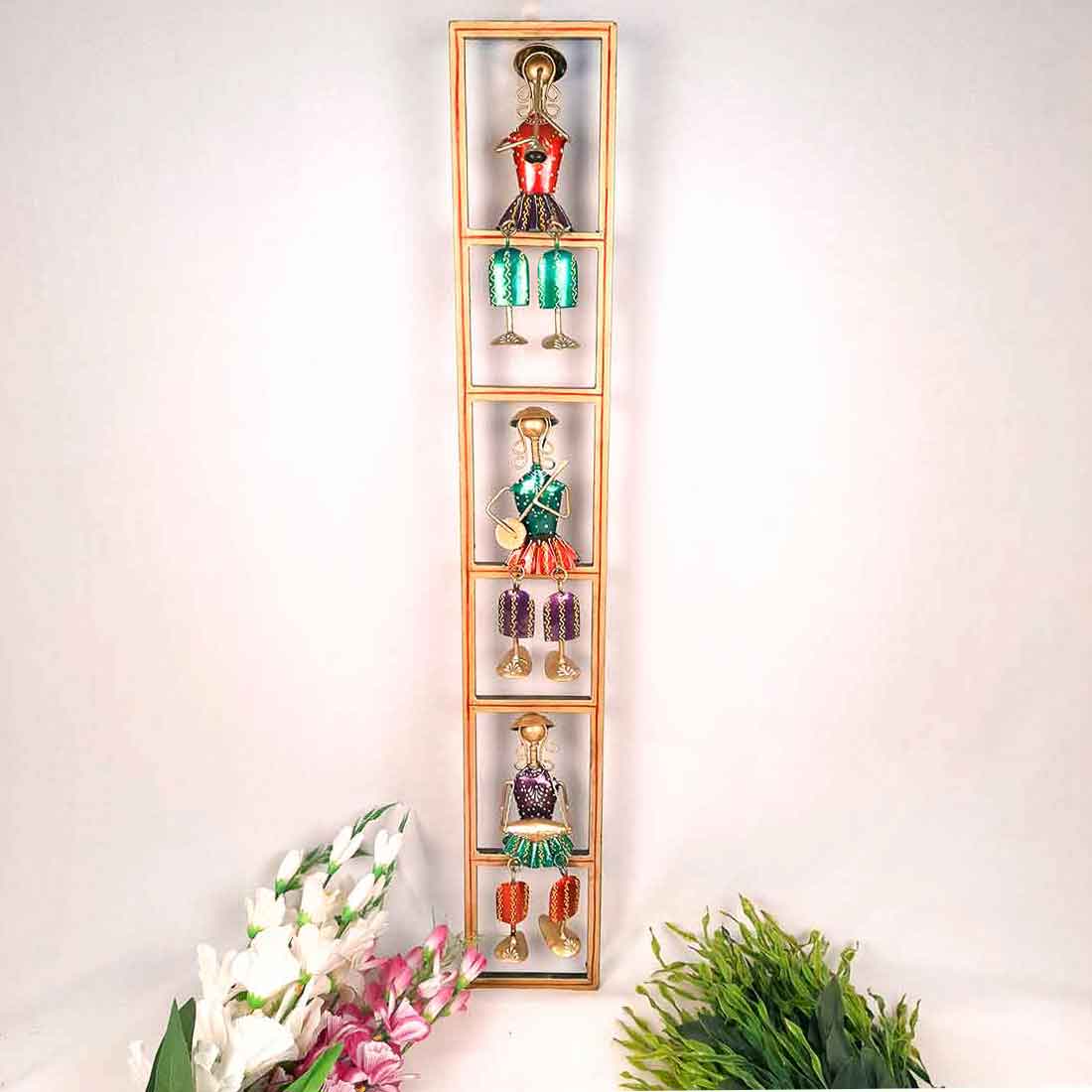 Wall Hanging Musicians for Living Room | Metal Wall Decor - For Home, Office, Hallway & Gifts -36 Inch
