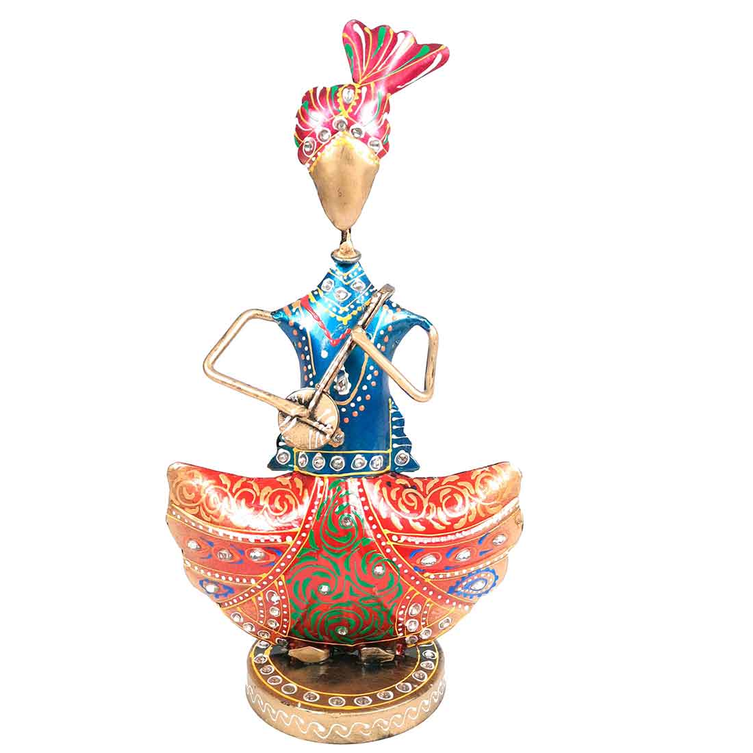 Rajasthani Musician Showpiece- Apkamart #size_9 Inch