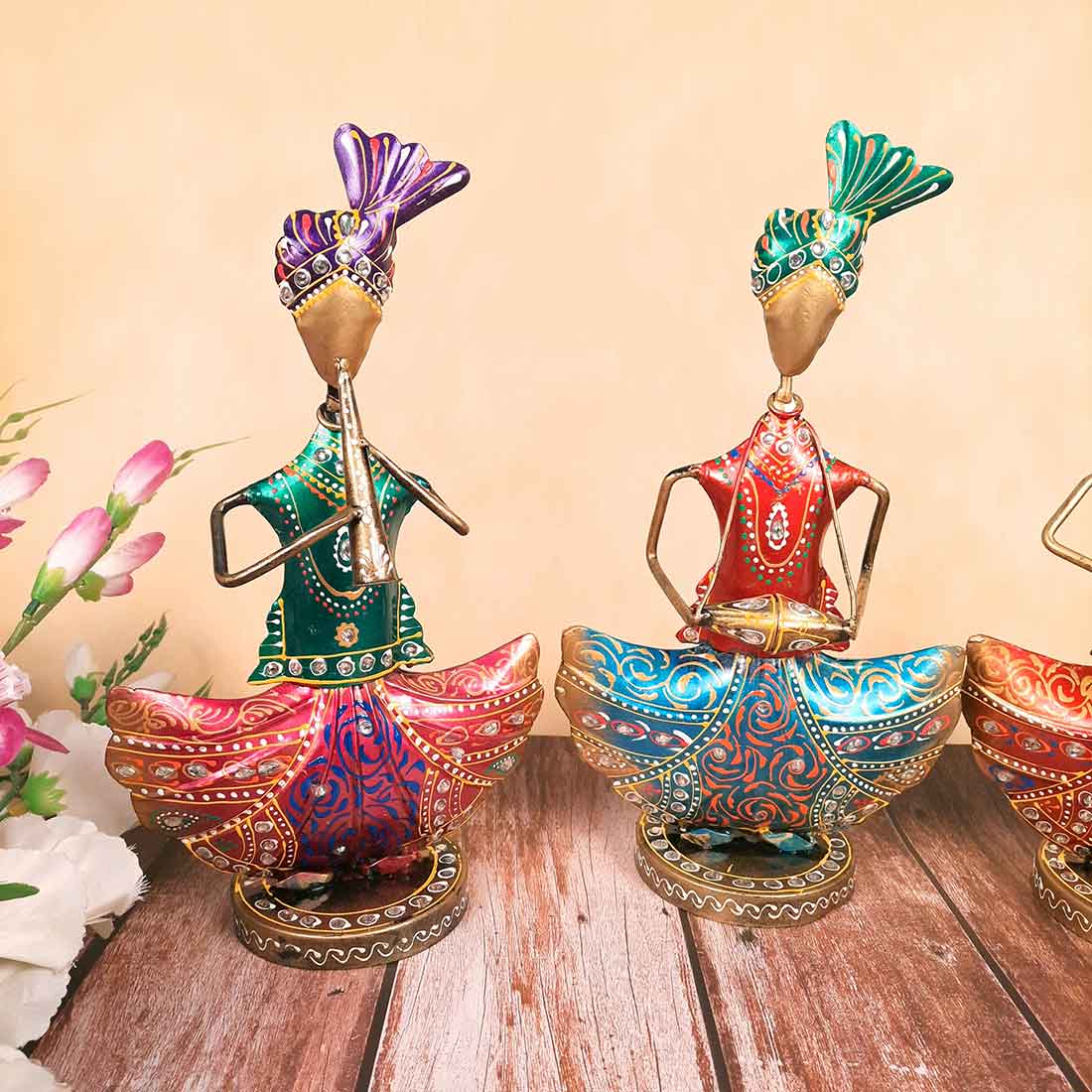 Rajasthani Musician Showpiece- Apkamart #size_9 Inch