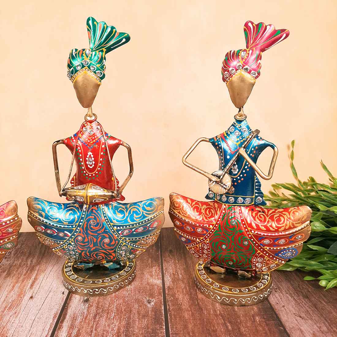 Rajasthani Musician Showpiece- Apkamart #size_9 Inch