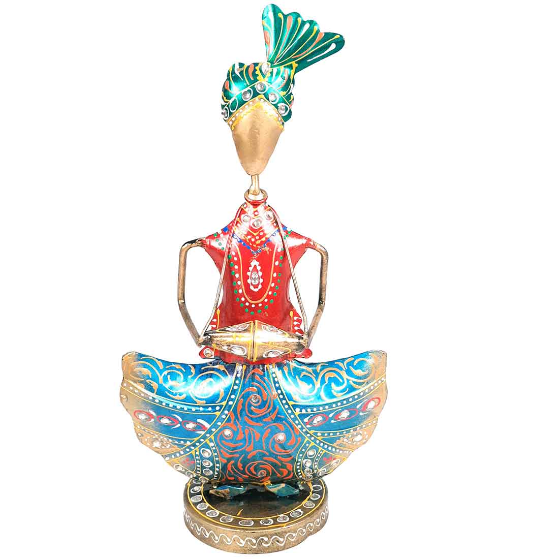 Rajasthani Musician Showpiece- Apkamart #size_9 Inch