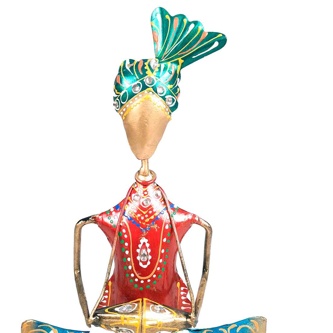 Rajasthani Musician Showpiece- Apkamart #size_9 Inch