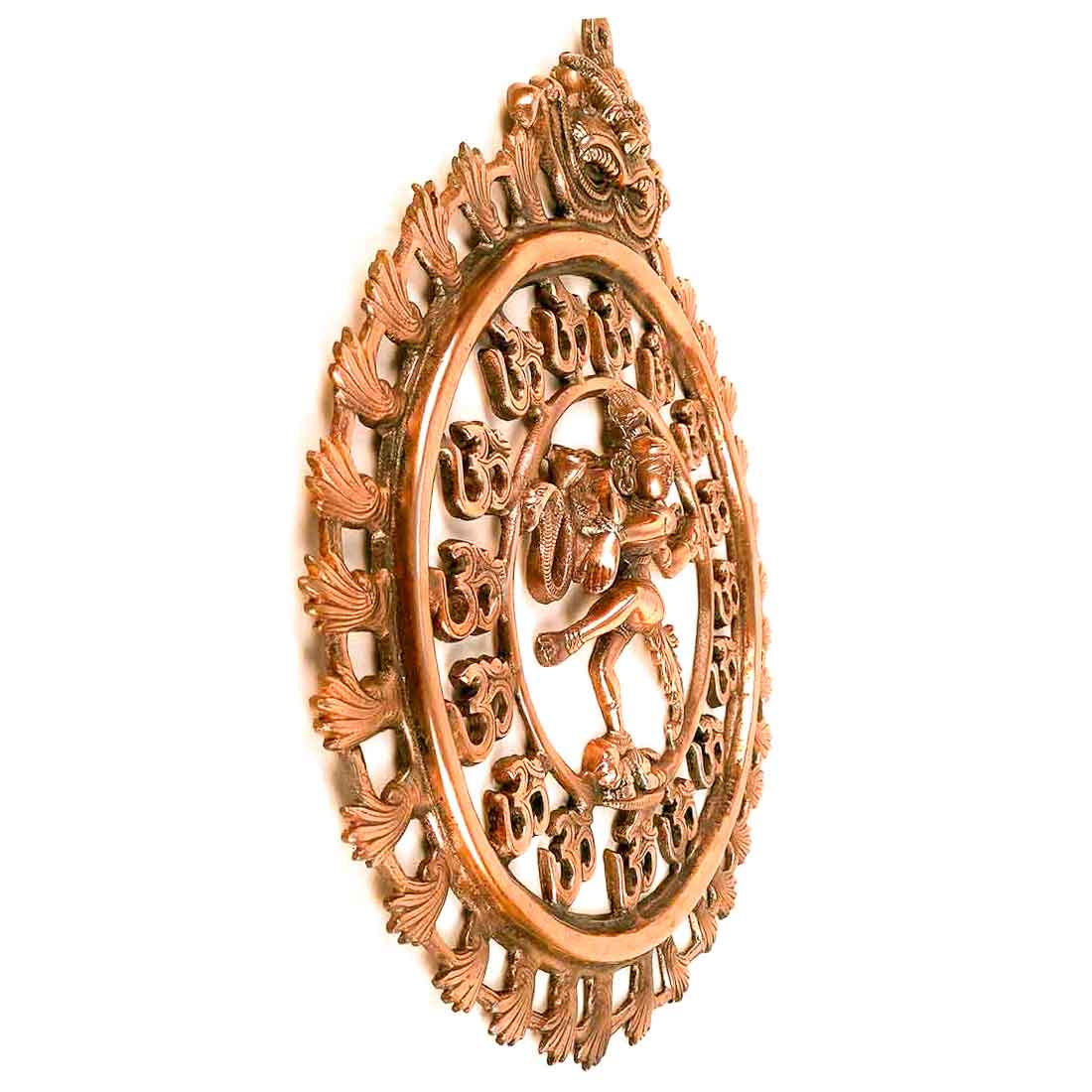 Natraj Wall Hanging | Natraja Shiva Wall Hanging Statue - For Home, Living room, Dance Studio, Office Decor & Gifts - 16 inch