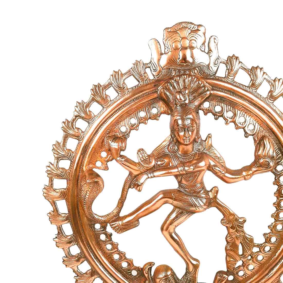 Natraj Statue - Nataraja Shiva Idol Murti - for Home, Puja, Living Room & Office | Antique Idol for Religious & Spiritual Decor - for Home, Puja, Living Room Decor & Gifts - 24 Inch