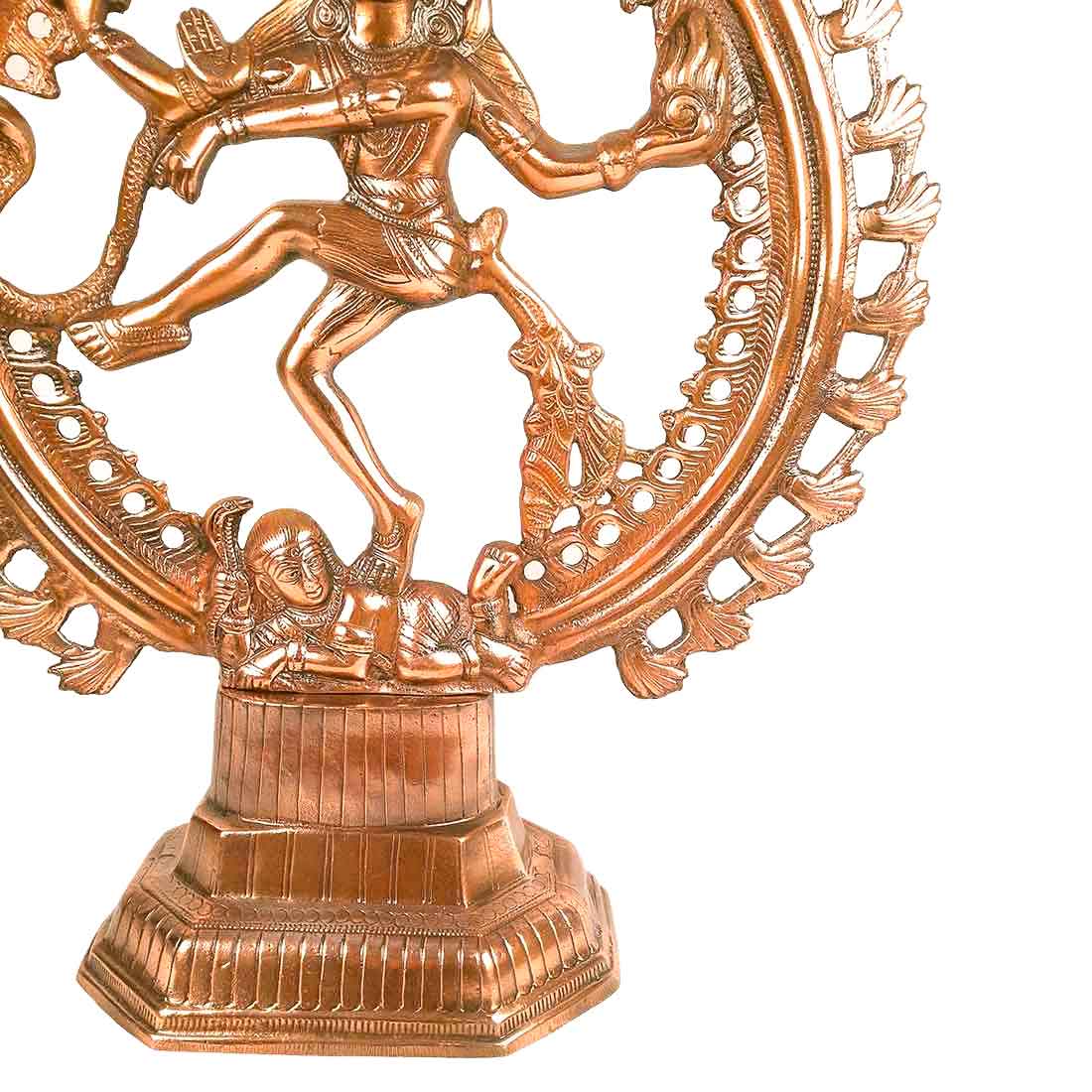 Natraj Statue - Nataraja Shiva Idol Murti - for Home, Puja, Living Room & Office | Antique Idol for Religious & Spiritual Decor - for Home, Puja, Living Room Decor & Gifts - 24 Inch