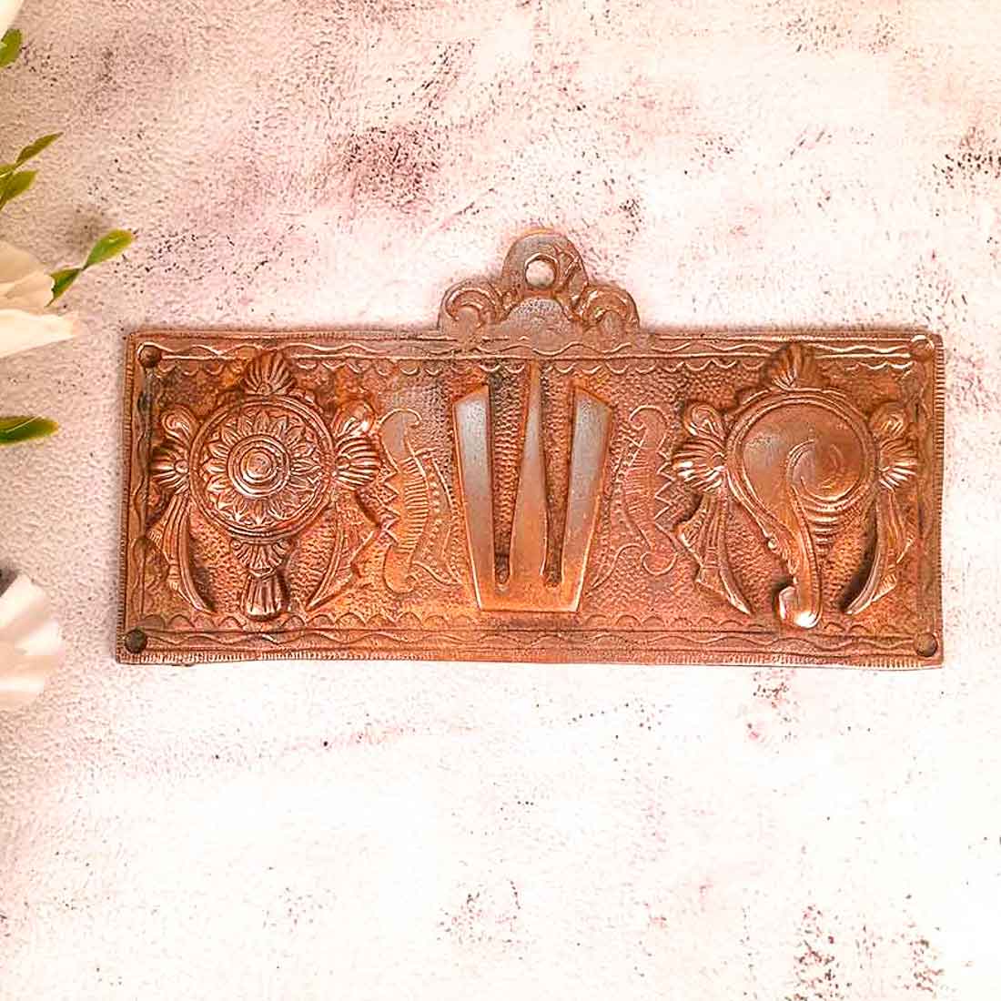 Sanku Chakra Naman Wall Hanging - Apkamart #size_9 Inch