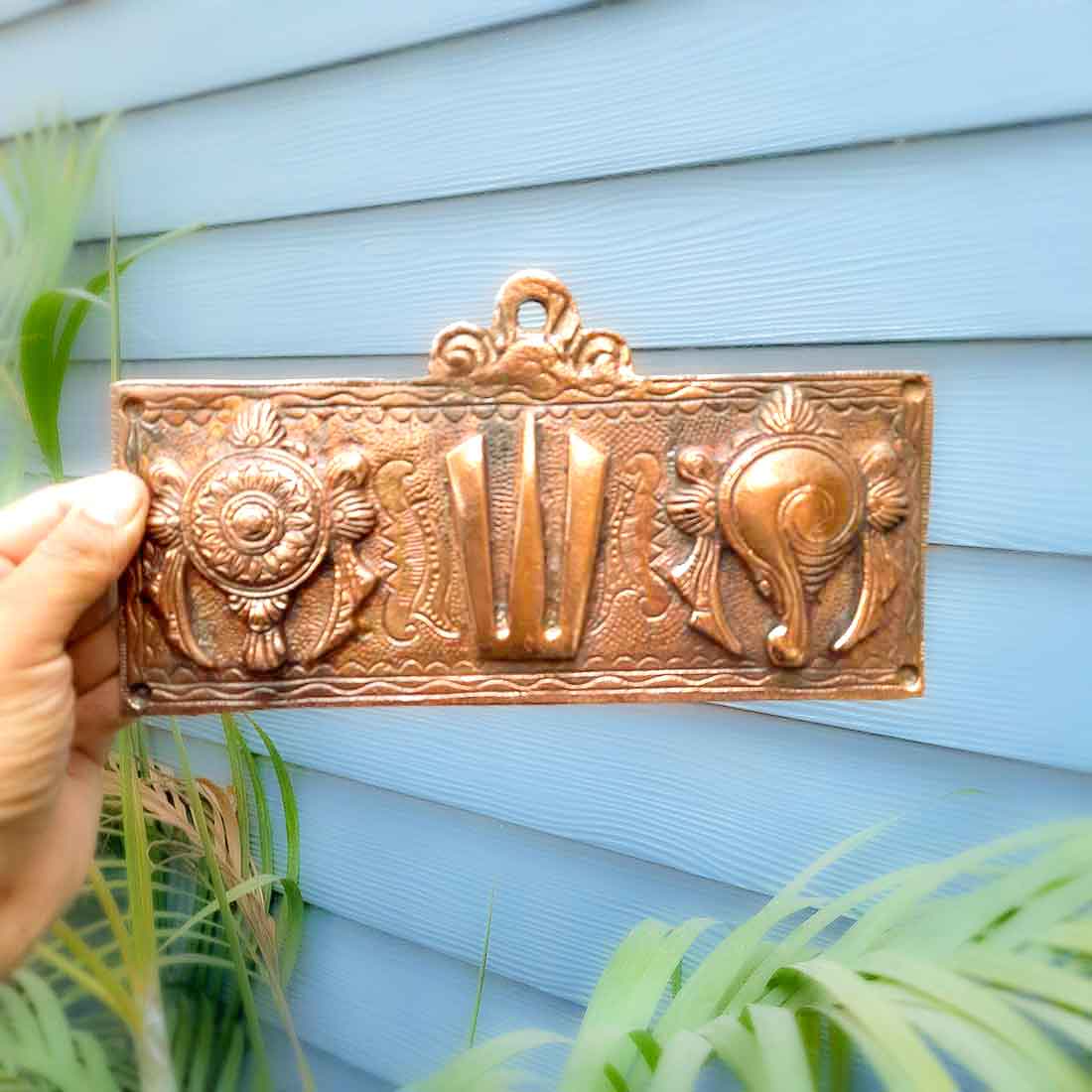 Sanku Chakra Naman Wall Hanging - Apkamart #size_9 Inch