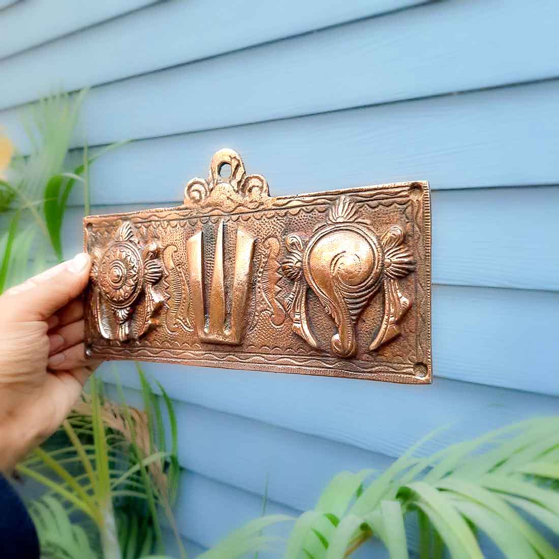 Sanku Chakra Naman Wall Hanging - Apkamart #size_9 Inch