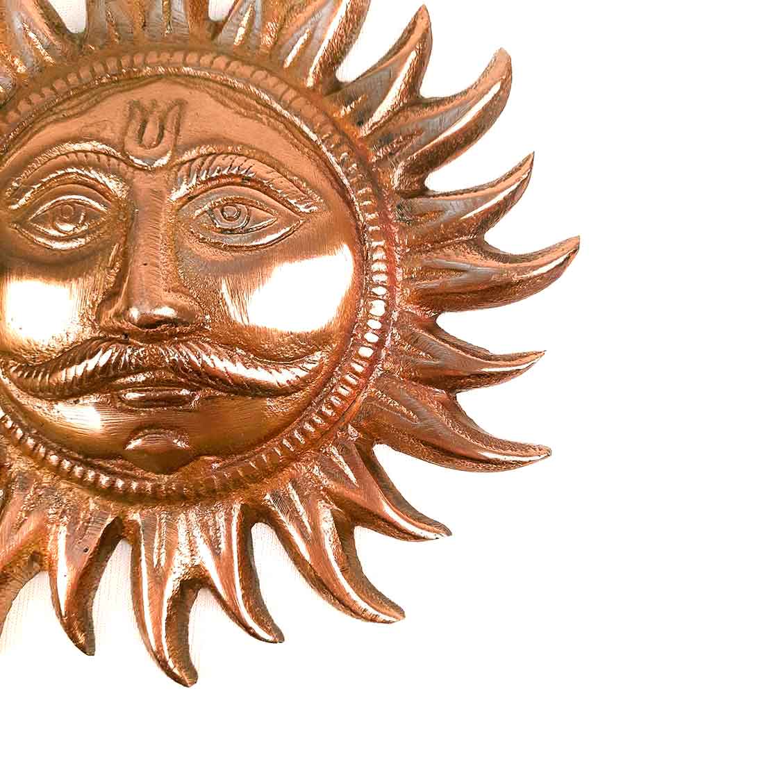 Sun Wall Hanging - For Living Room & Home Decor - 7 Inch