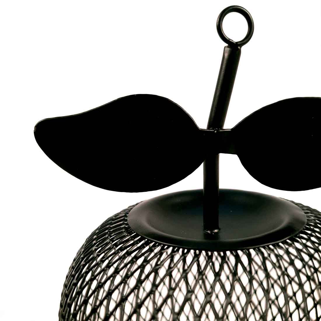 TeaLight Holder | Candle Holders Stand With One Slots | Tea Light Candle Stands - Apple Deisgn - For Home, Table, Living Room, Dining room, Bedroom Decor | For Diwali Decoration & Gifts