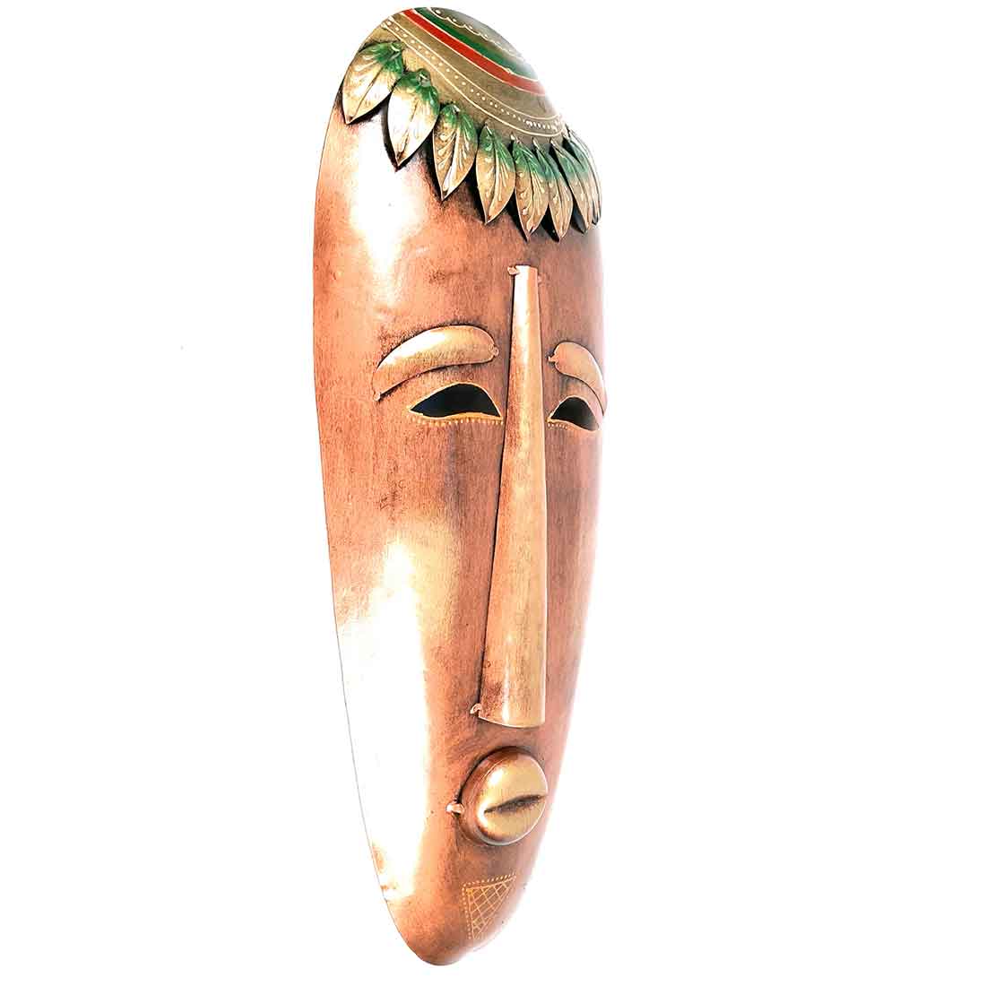 Tribal Wall Hanging Mask - Apkamart