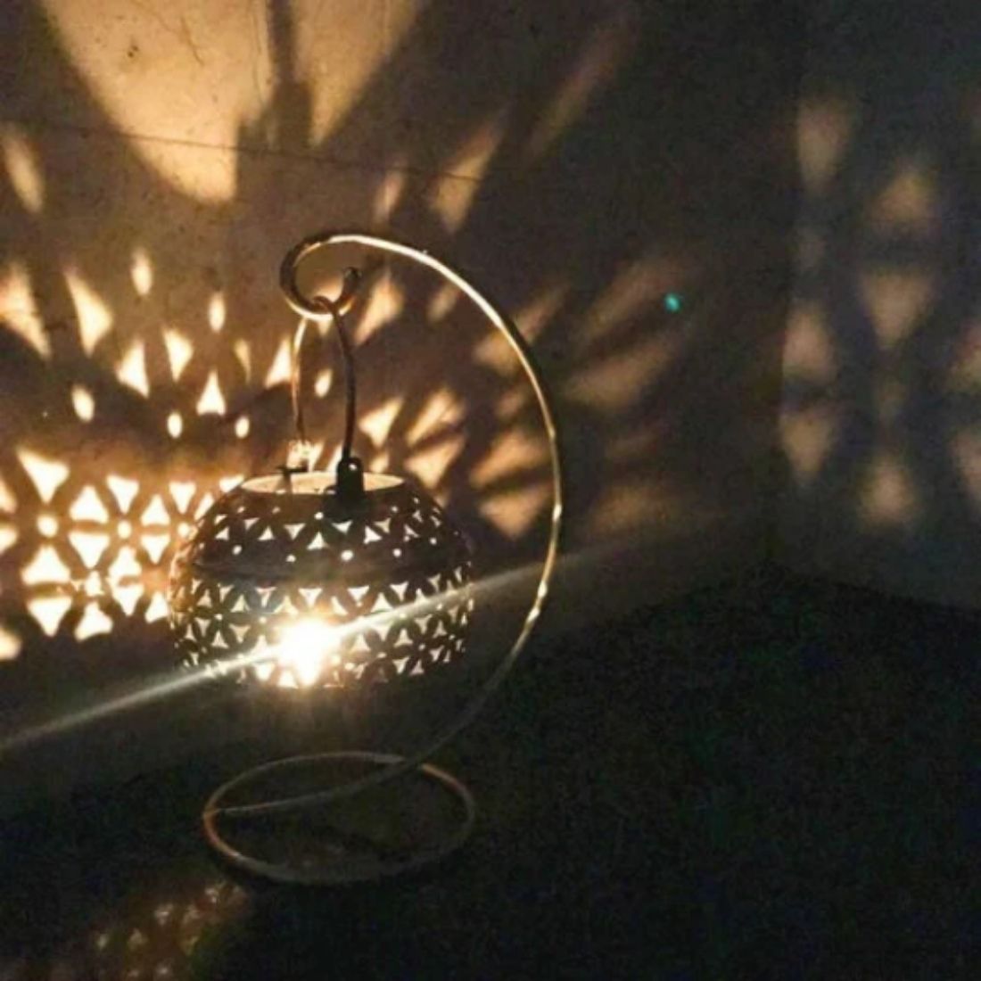 Candles Votives - Hanging Tea Light Holder - 10 Inch - ApkaMart