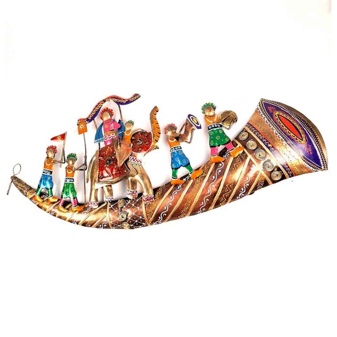 Metal Wall Art - LED Wall Hanging - For Living room Decor - 35 Inch - ApkaMart