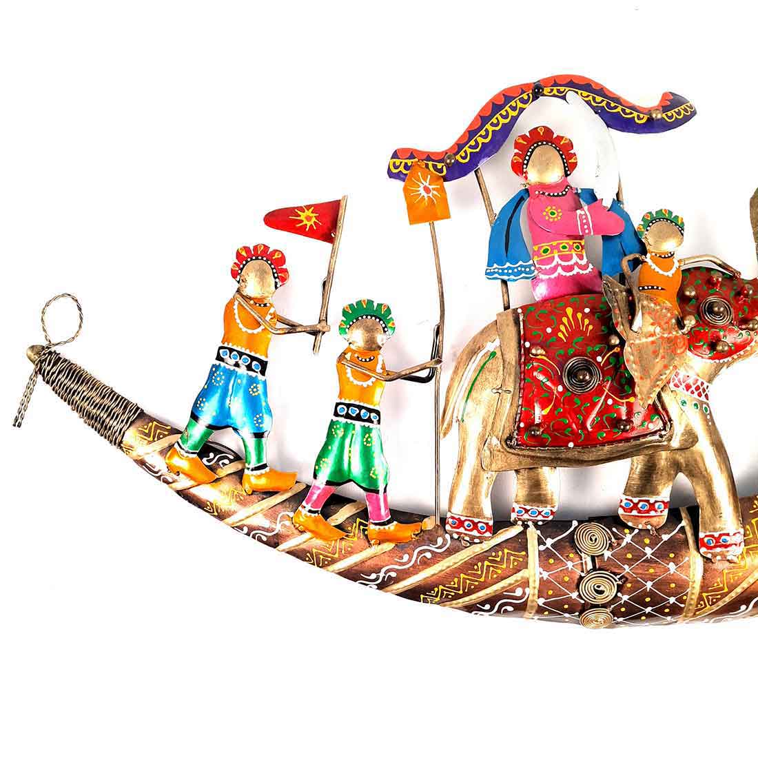 Metal Wall Art - LED Wall Hanging - For Living room Decor - 35 Inch - ApkaMart