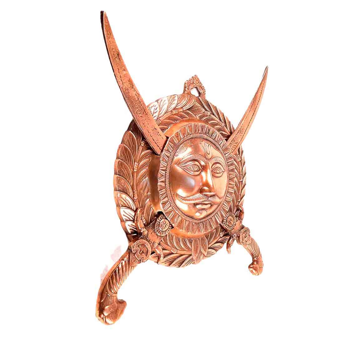 Dhal Talwar Set - Sun Design - For Wall Décor - 17 Inch - ApkaMart