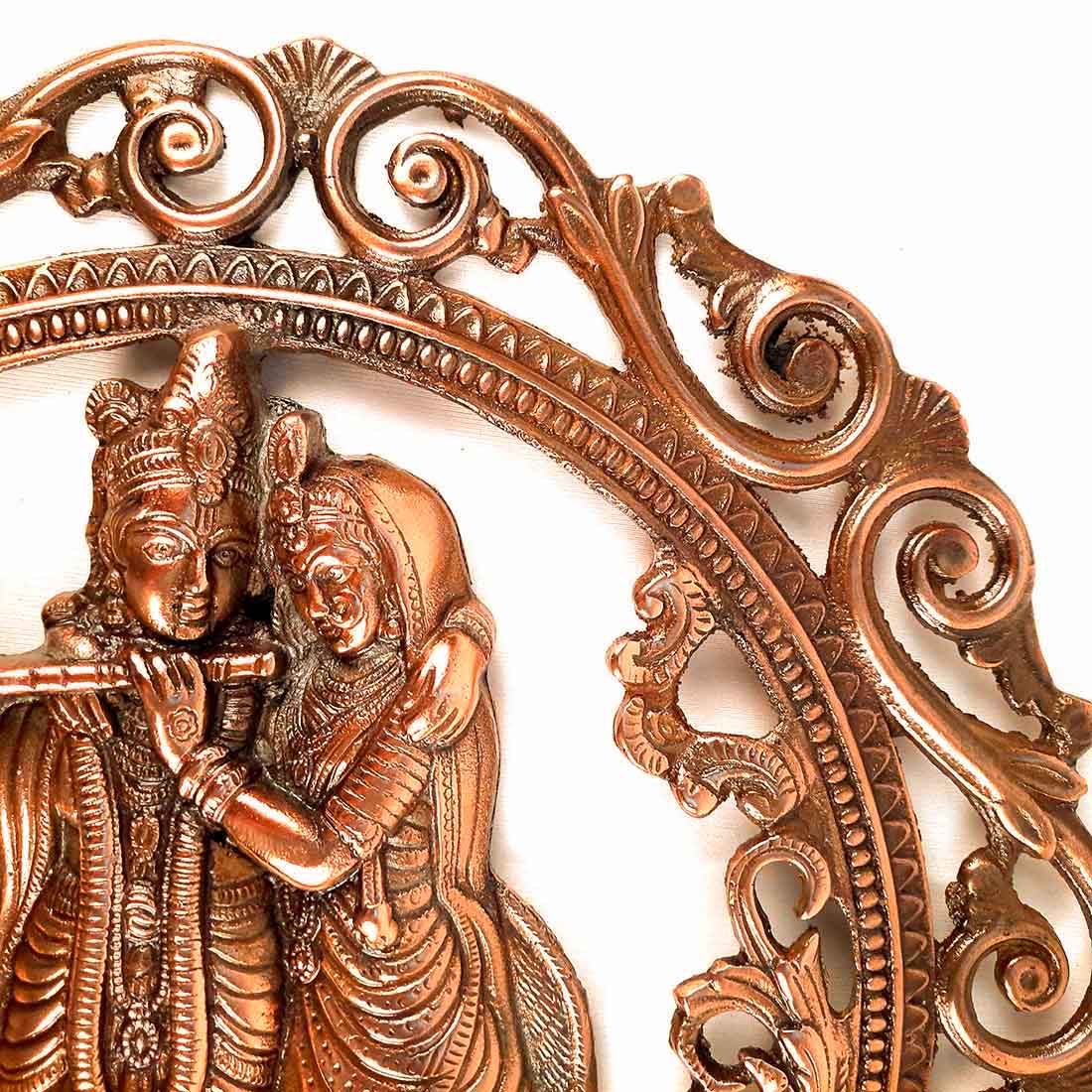 Radha Krishna Wall Hanging - for Home, Temple & Gifts -16 Inch - ApkaMart