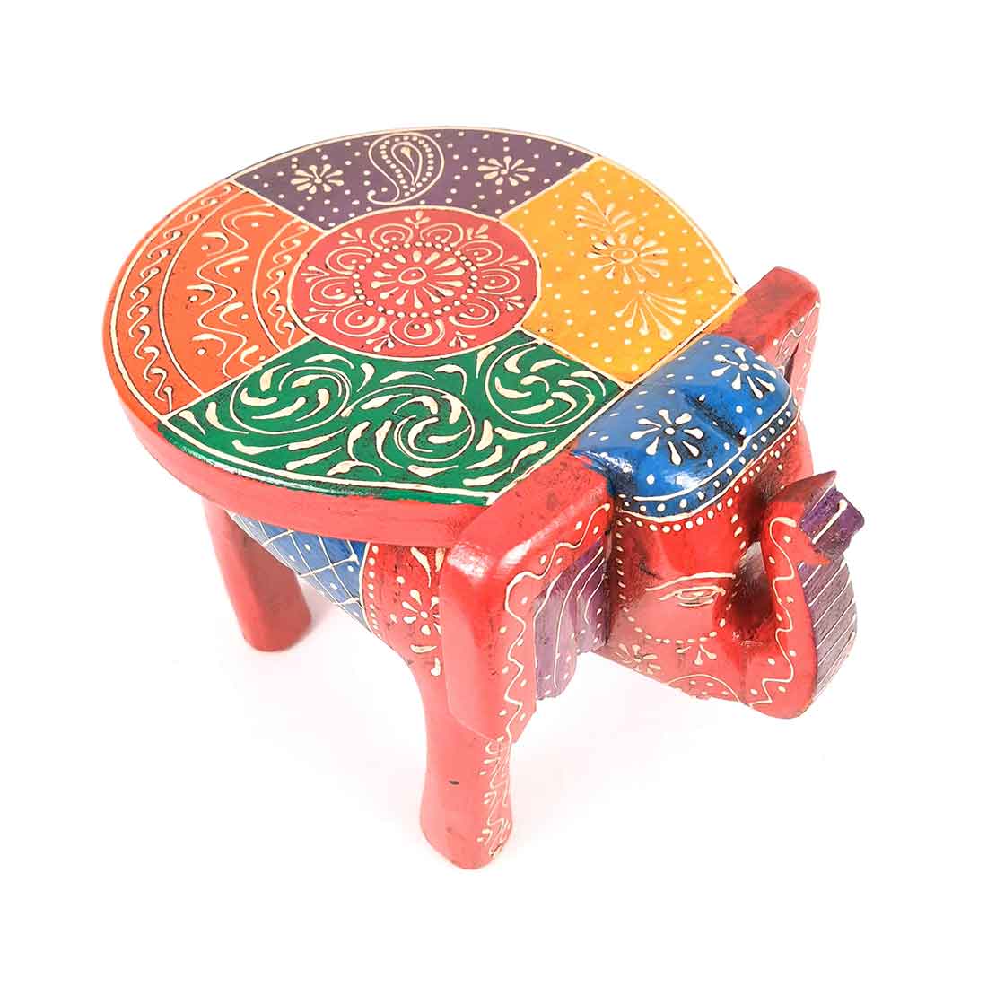 Antique Elephant Showpiece - For Table Decor & Living Room Decor - 8 Inch
