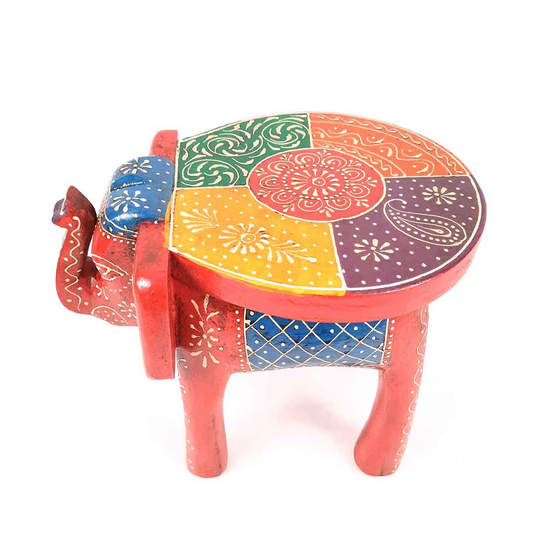 Antique Elephant Showpiece - For Table Decor & Living Room Decor - 8 Inch