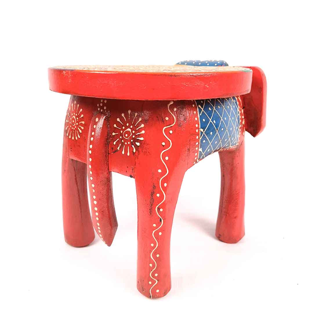 Antique Elephant Showpiece - For Table Decor & Living Room Decor - 8 Inch