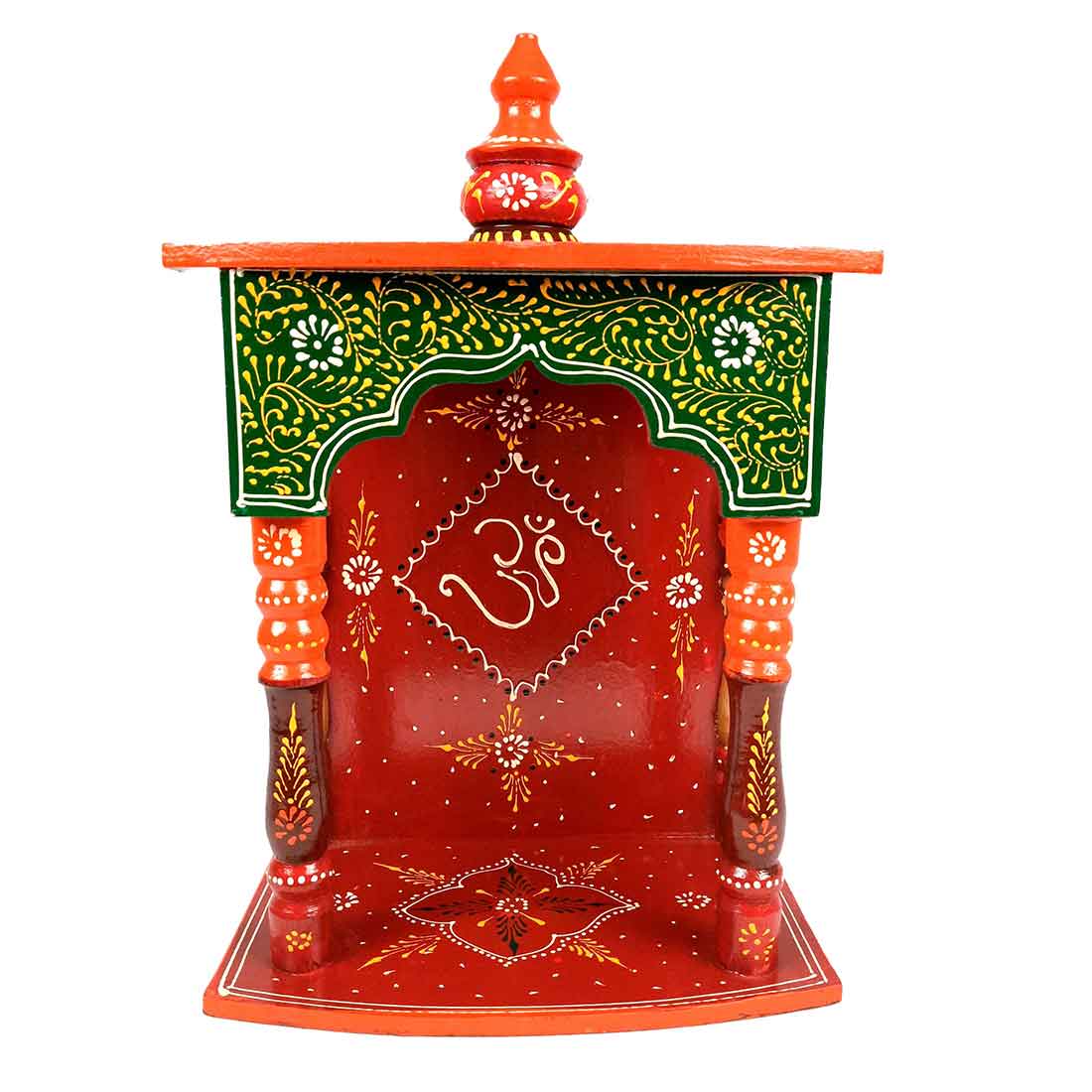 Pooja Mandir | Puja Mandir for Home & Office -14 Inch-Apkamart # Style_Style 1