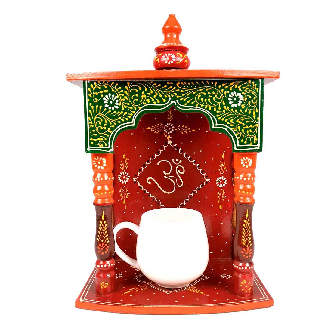 Pooja Mandir | Puja Mandir for Home & Office -14 Inch-Apkamart # Style_Style 1