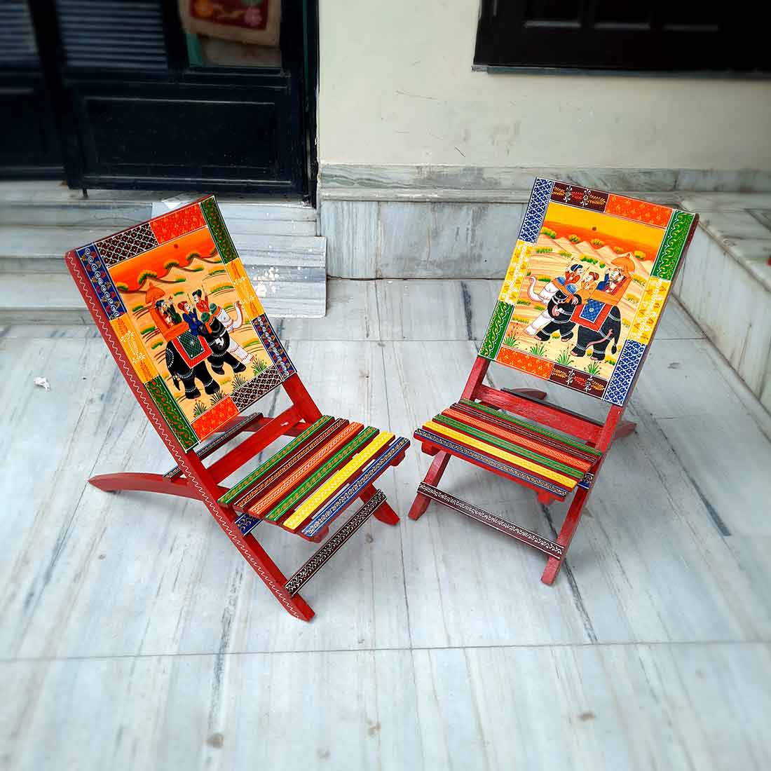 Wooden outlet outdoor chairs