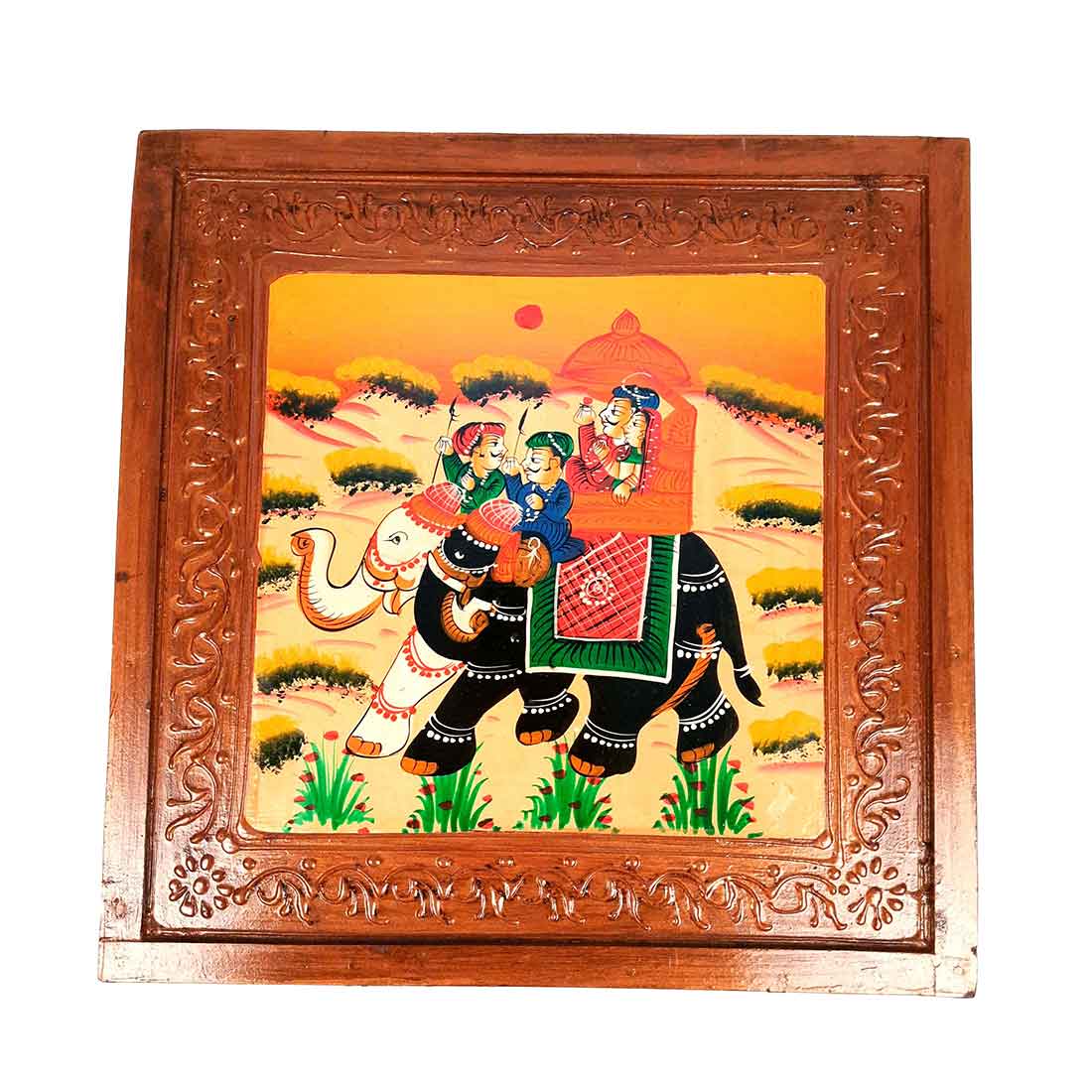 Side Table | Wooden End Tables Cum Stool - for Keeping Lamp, Vases & Plants | Small Stools - for Sitting, Bedside, Home Decor, Corners, Sofa Side Stool, Office & Gifts - 18 Inch