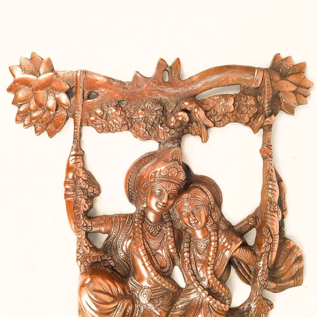 Wall Art Decor Radha Krishna - For Wall Decor & Gifts - 20 inch - ApkaMart