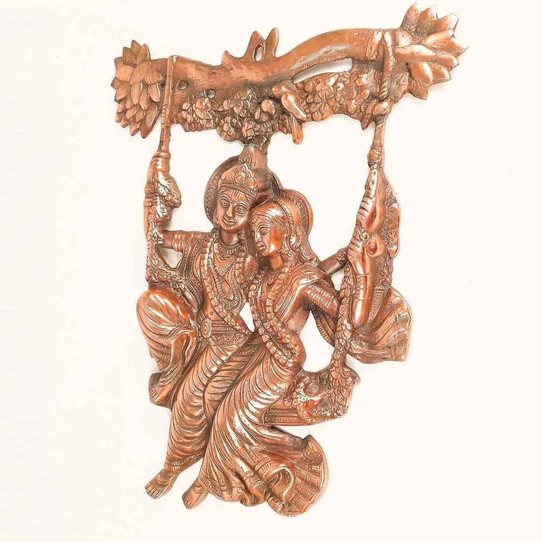 Wall Art Decor Radha Krishna - For Wall Decor & Gifts - 20 inch - ApkaMart
