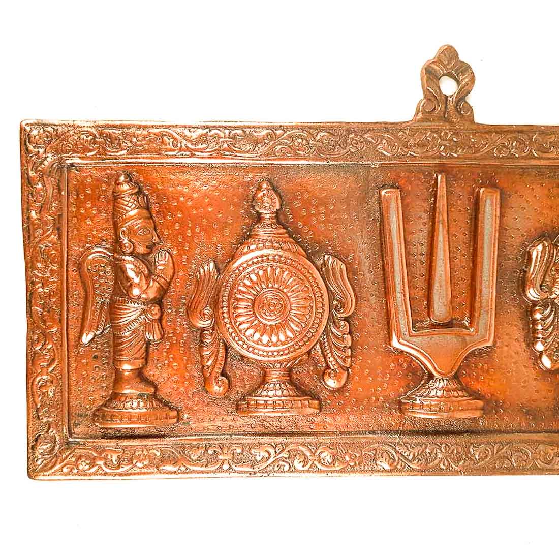 Sanku Chakra Naman Wall Hanging - Apkamart #size_15 Inch