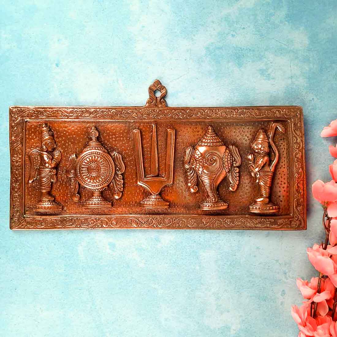Sanku Chakra Naman Wall Hanging - Apkamart #size_15 Inch