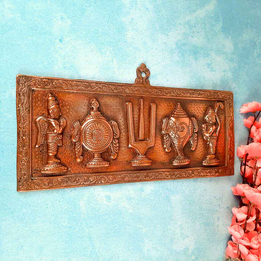 Sanku Chakra Naman Wall Hanging - Apkamart #size_15 Inch