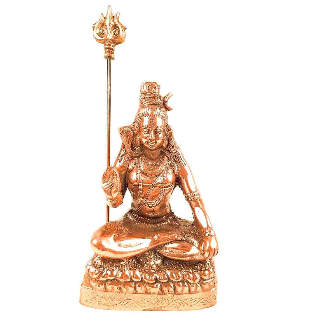 Lord Shiva Statue - For Pooja & Home Decor - 15 Inch - ApkaMart
