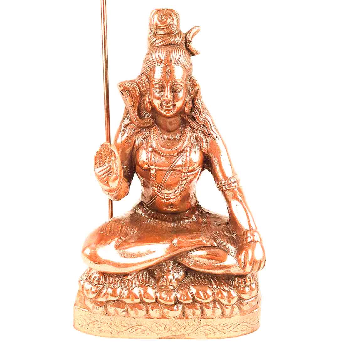 Lord Shiva Statue - For Pooja & Home Decor - 15 Inch - ApkaMart