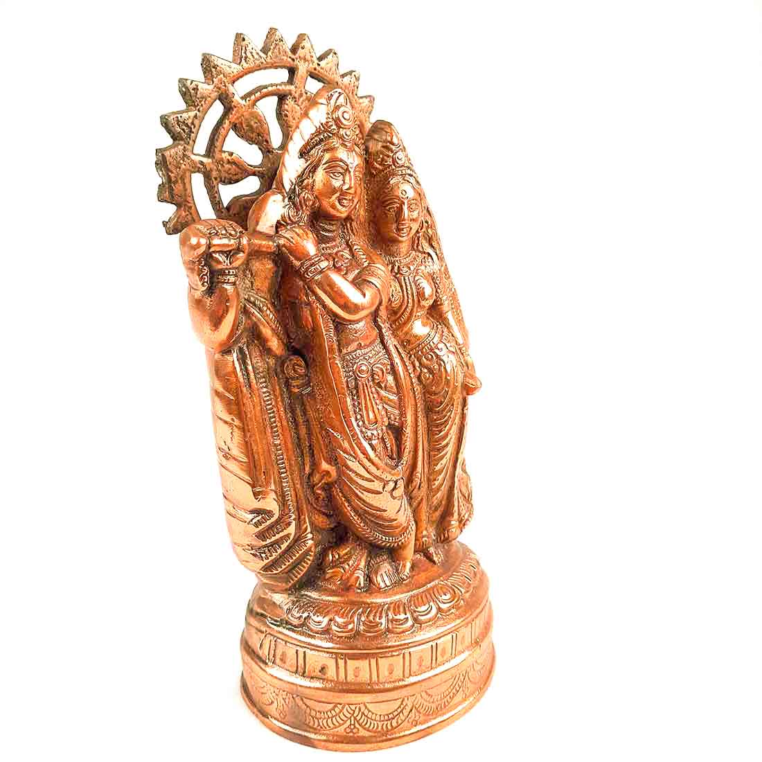 Radha Krishna - For Pooja & Home Decor - 9 Inch - ApkaMart